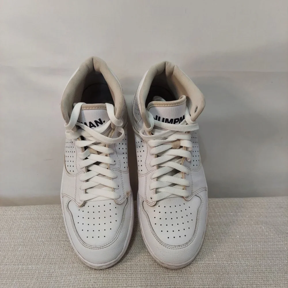 Nike Air Jordan Jumpman Basketball Shoes Mens‎ Size 9 White AR3762-100